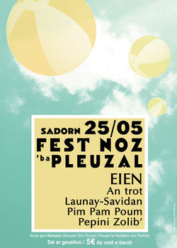 Affiche fest-noz © Maria Menguy