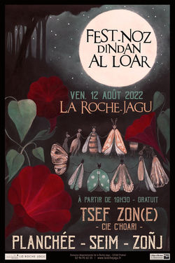 Affiche Dindan al loar © Maria Menguy