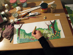 Illustration jeunesse © Maria Menguy