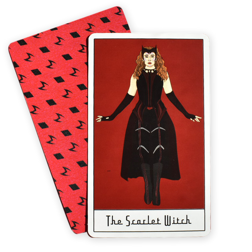Scarlet Witch Tarot Card JesusXart