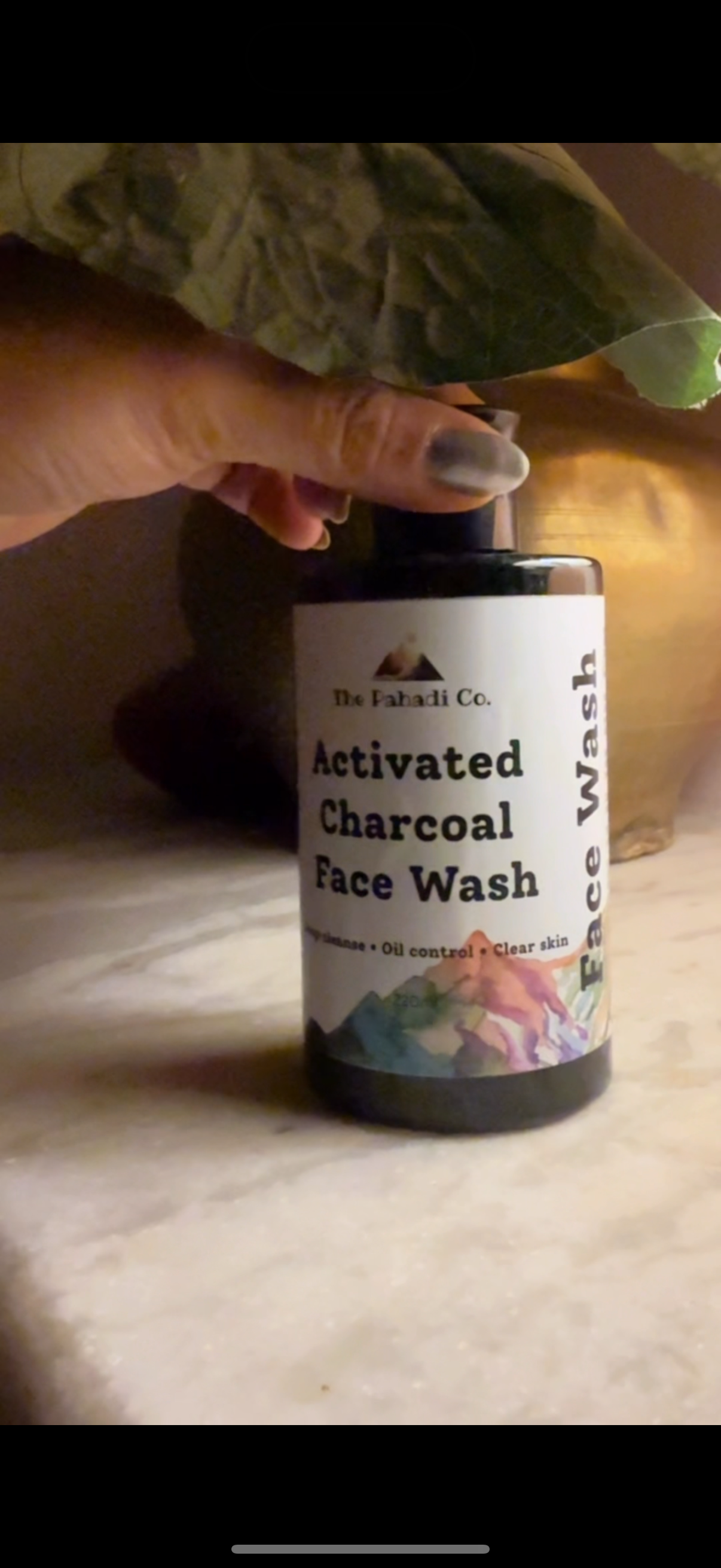 Activated Charcoal Face Wash