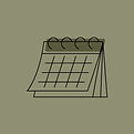 Illustration of a calendar for booking