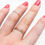 Thumbnail: Cross and Wings Ring
