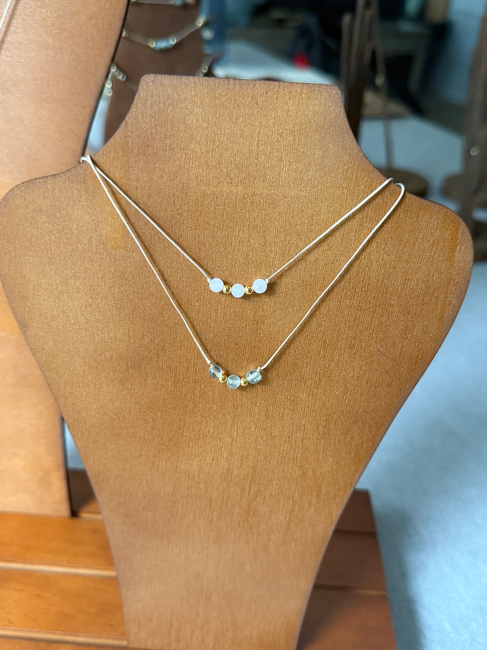 Thumbnail: Fluorite Trio Necklace