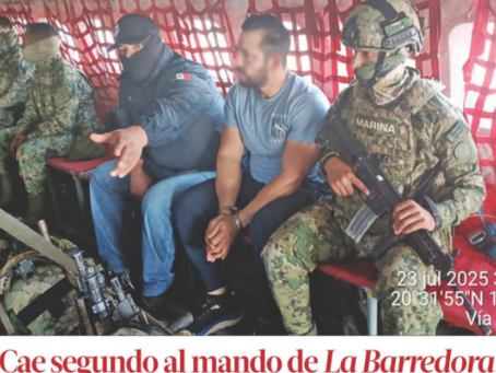 Las 8 columnas nacionales de los diarios de México, del 24 de julio, 2025
