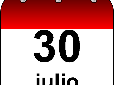 Santoral, días internacionales y efemérides del 30 de julio