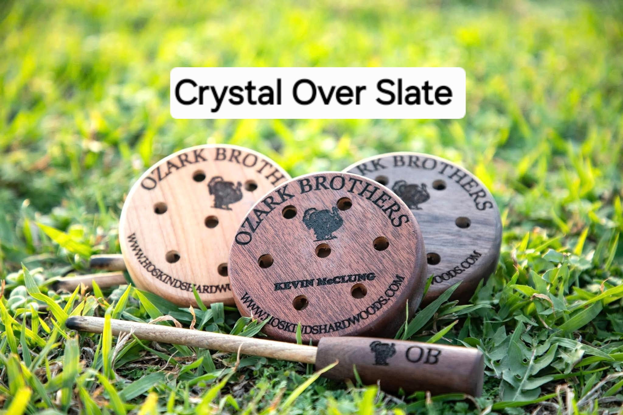 Ozark Brothers Frosted Crystal Over Slate Friction Call
