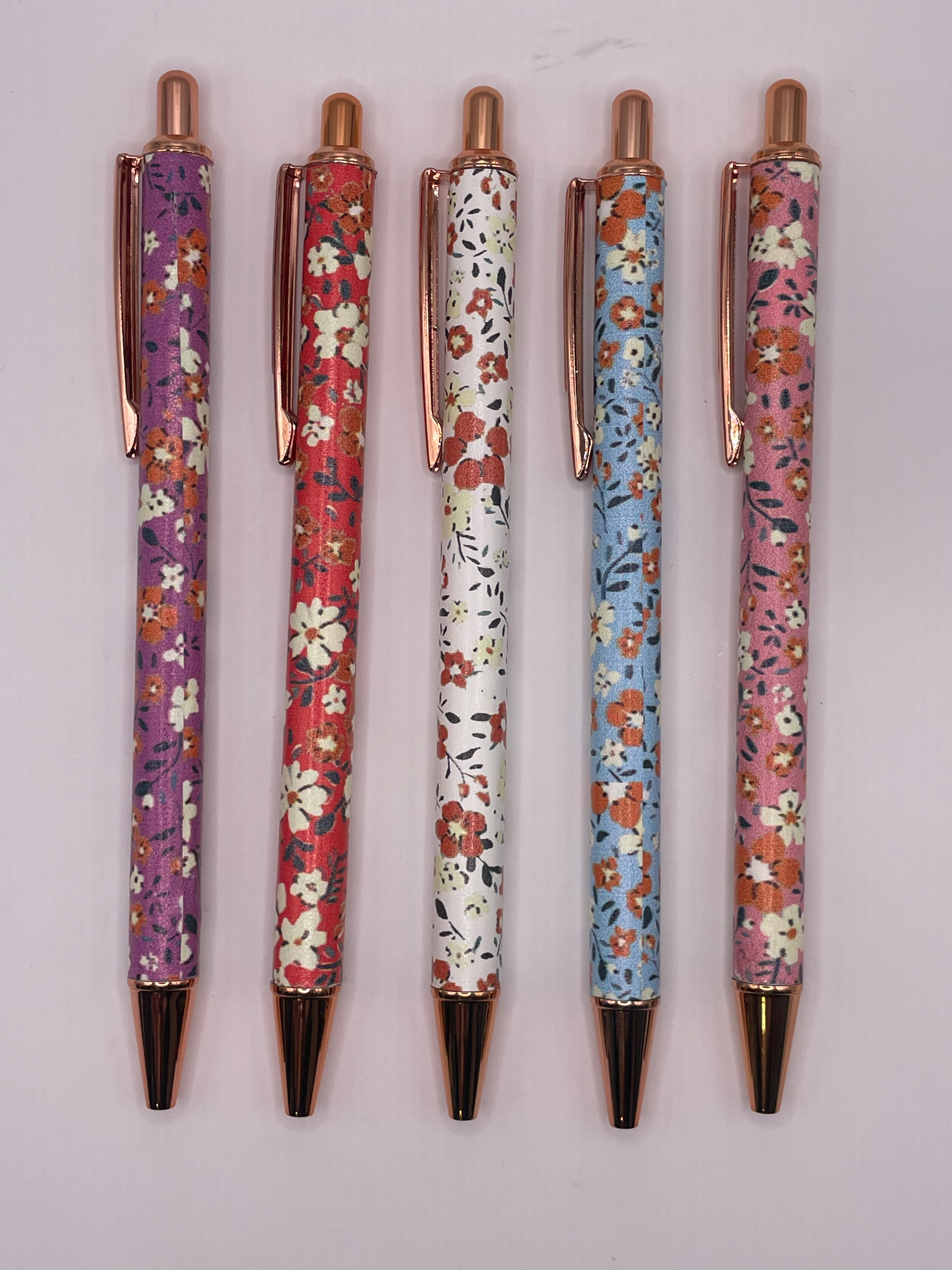 Flower design pens