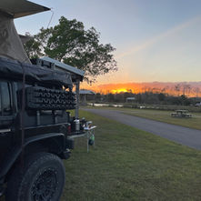 Camping Sunset
