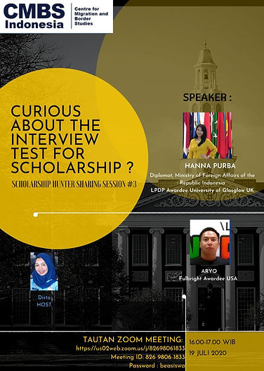 SCHOLARSHIP HUNTER SHARING SESSION #3.jp