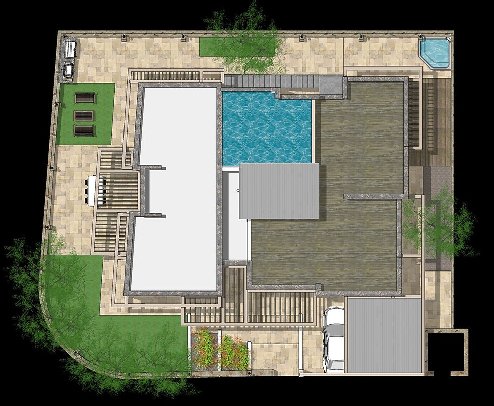 בית כהן - בלפוריה - שלב התכנון