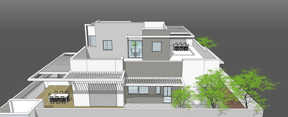 בית דרעי - אומן - שלב התכנון