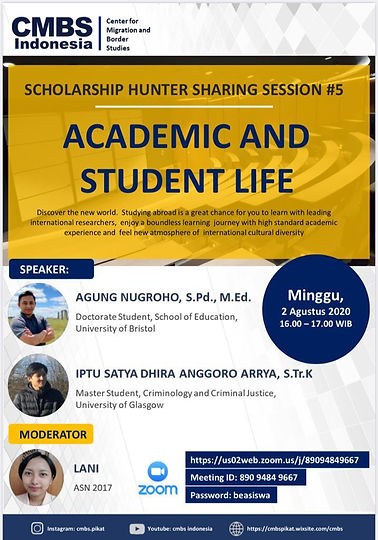 SCHOLARSHIP HUNTER SHARING SESSION #5.jp