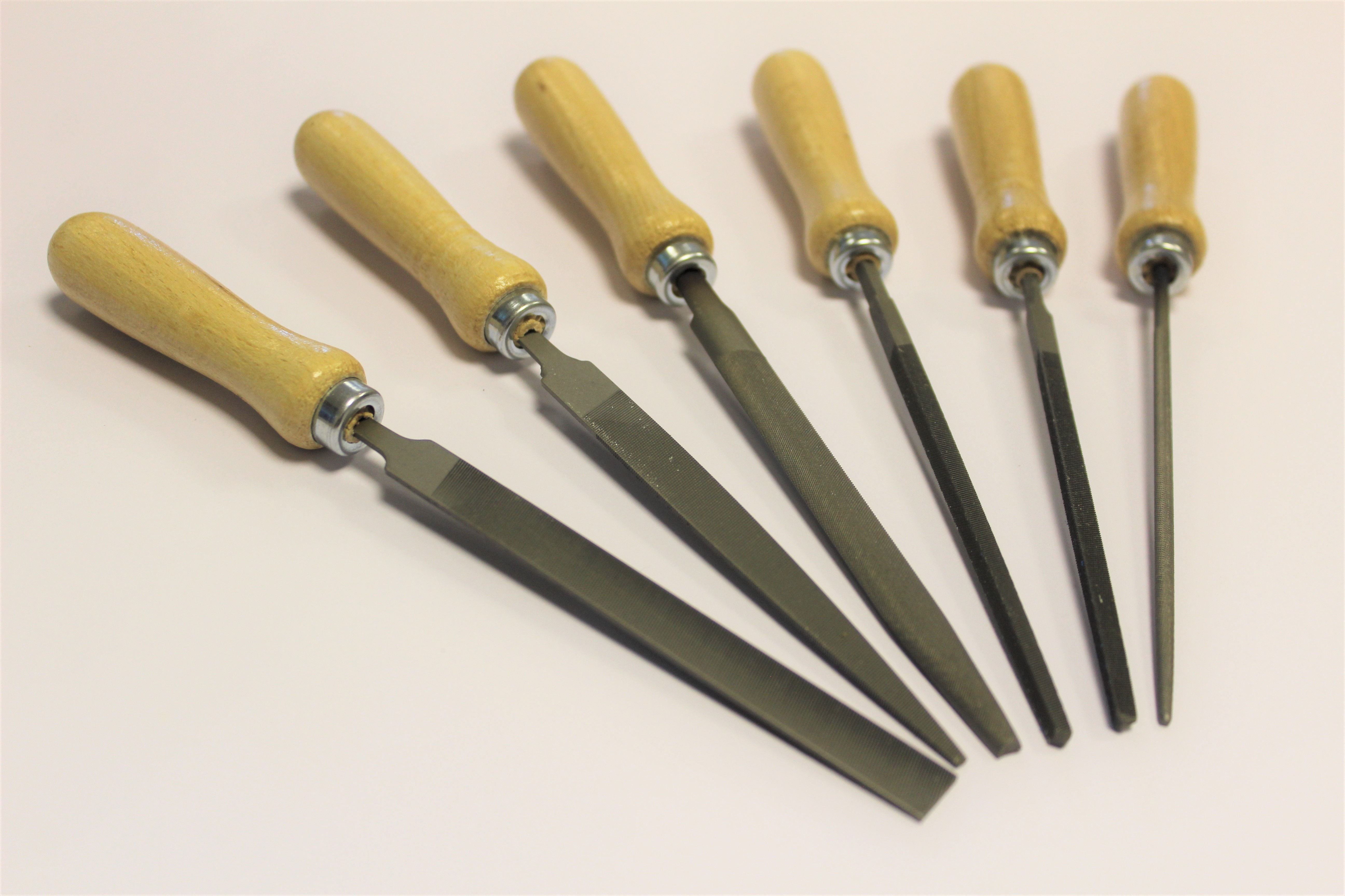 Vallorbe Swiss 100mm Engineers Files, Set of 6 (Second Cut)