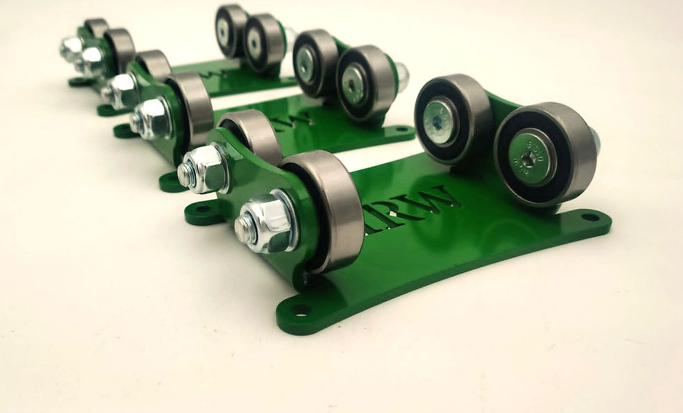 Thumbnail: Short Wheelbase 3 1/2" Gauge Rolling Road For Testing Miniature Trains