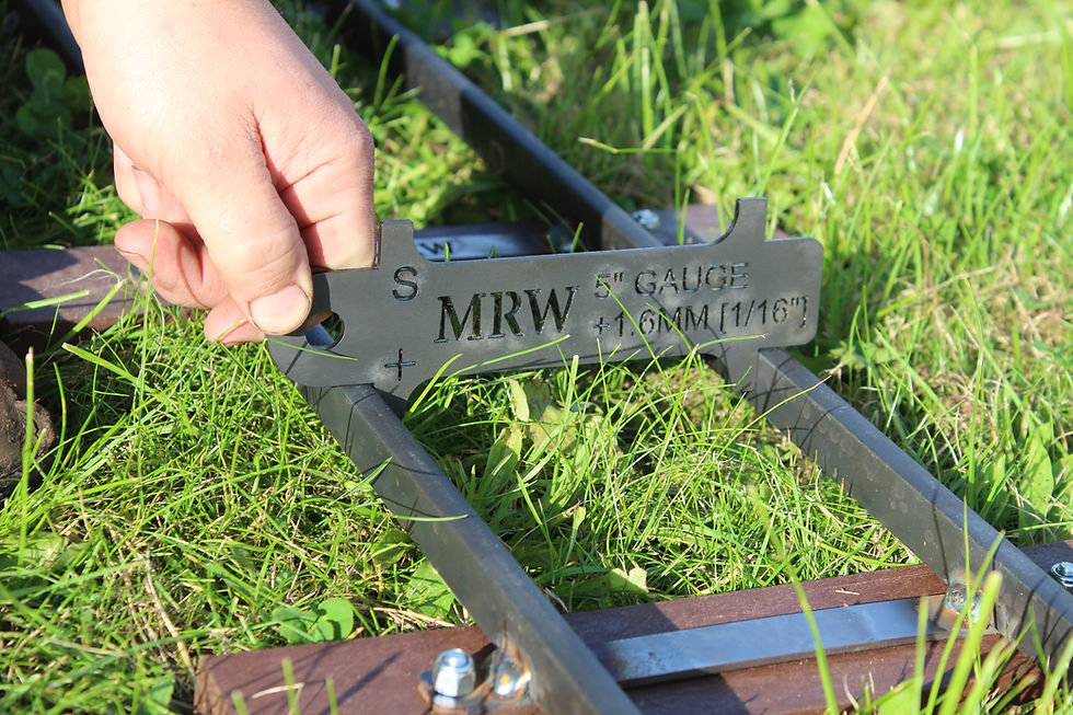 Thumbnail: 5" Gauge Track-building & Check Gauge