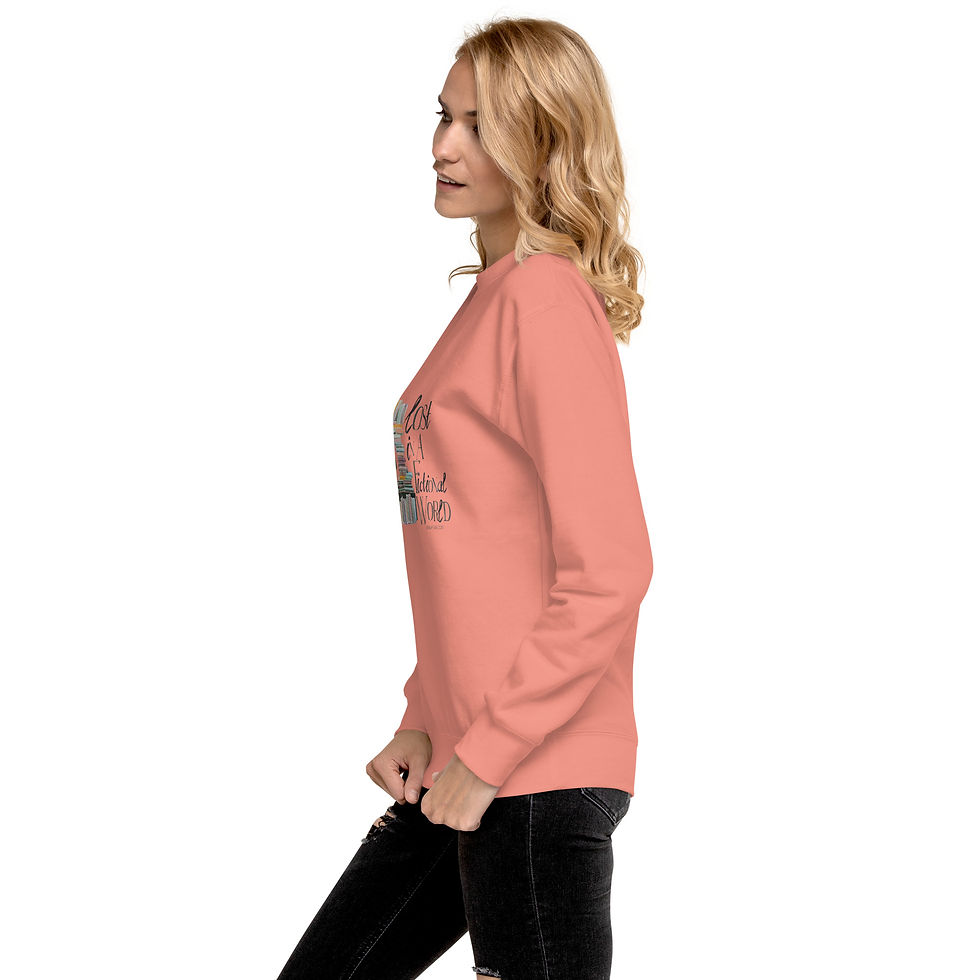 Thumbnail: Fictional World - Unisex Premium Sweatshirt