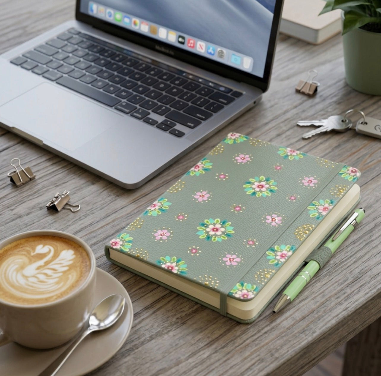 Any year Diary with Pen