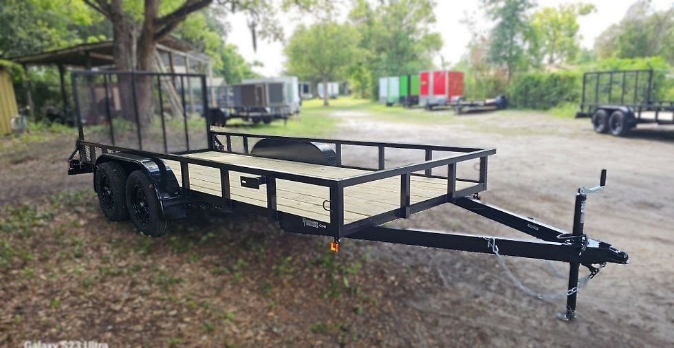 6 x 16 Tandem Axle Utility Trailer for Sale Packard Trailers Sanford