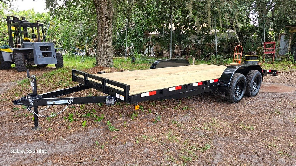 Thumbnail: 7' x 18'  7k GVWR Car Hauler