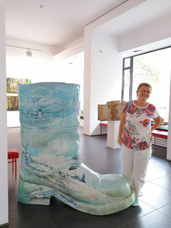 Les 2 Alpes painting - 4