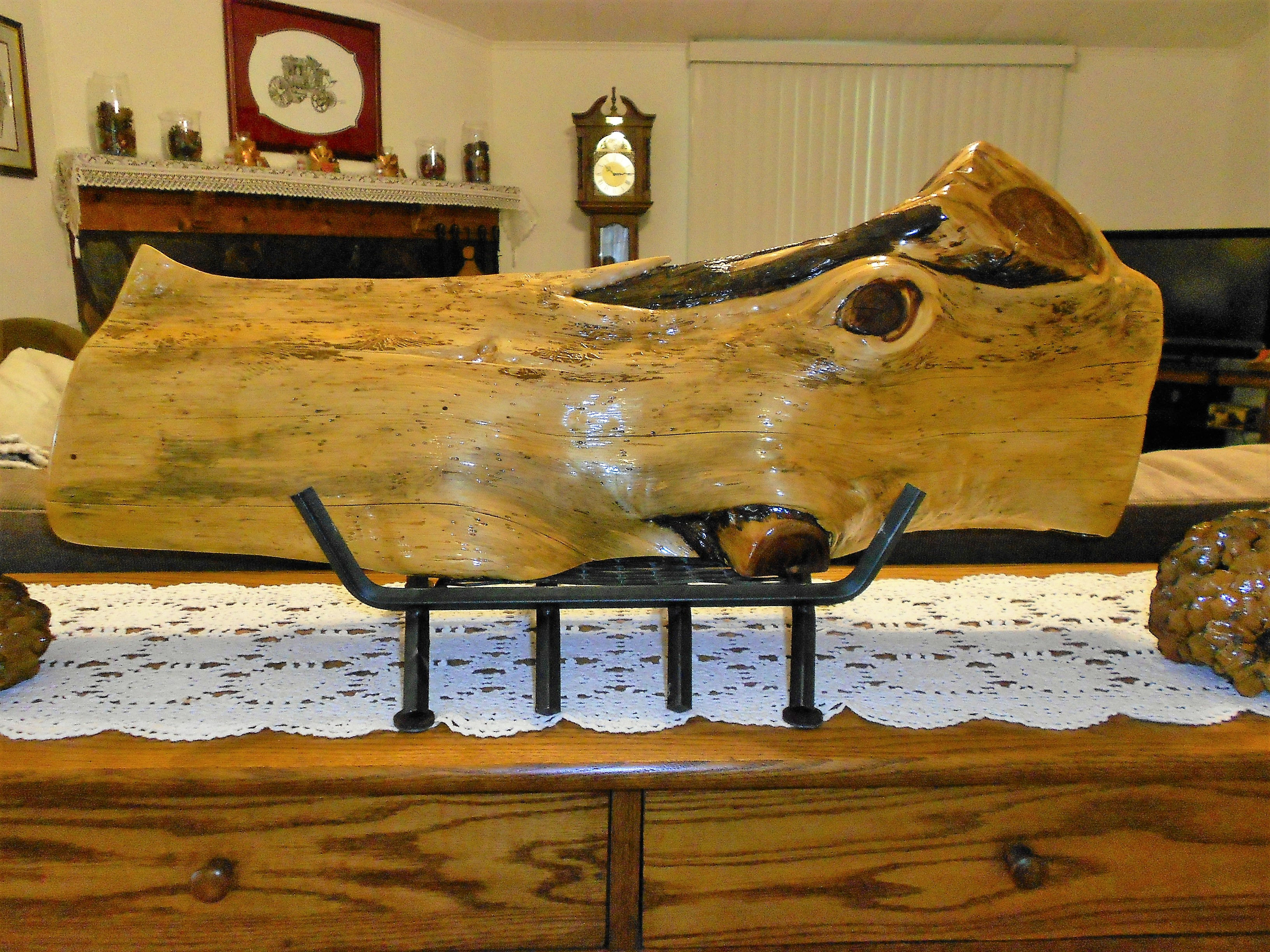 Cedar Mantle or Table Piece