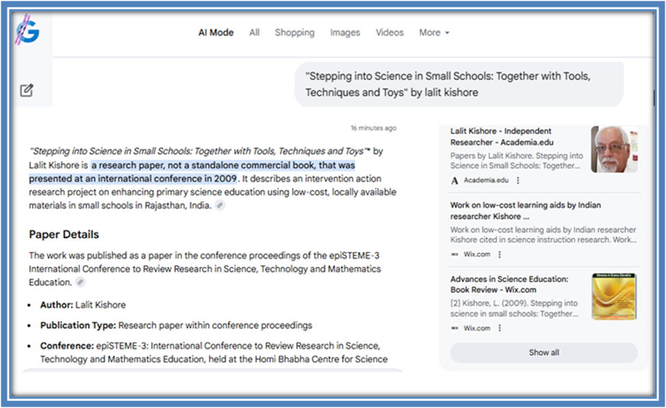 Rural primary STEM education through toys, mini tools and techniques is plausible, suggests research