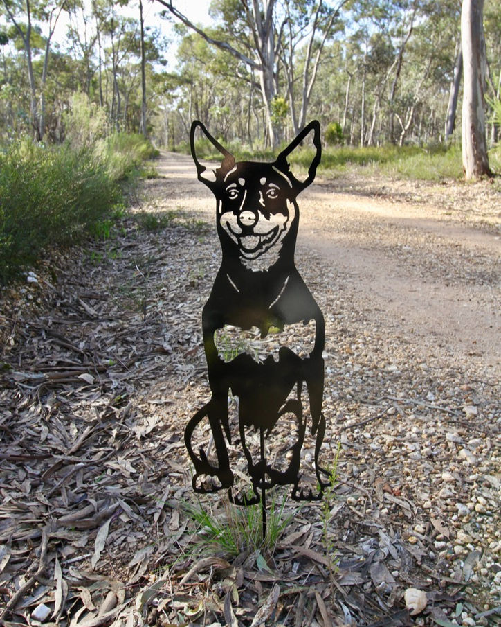 Thumbnail: Metal Laser-cut Kelpie Statue