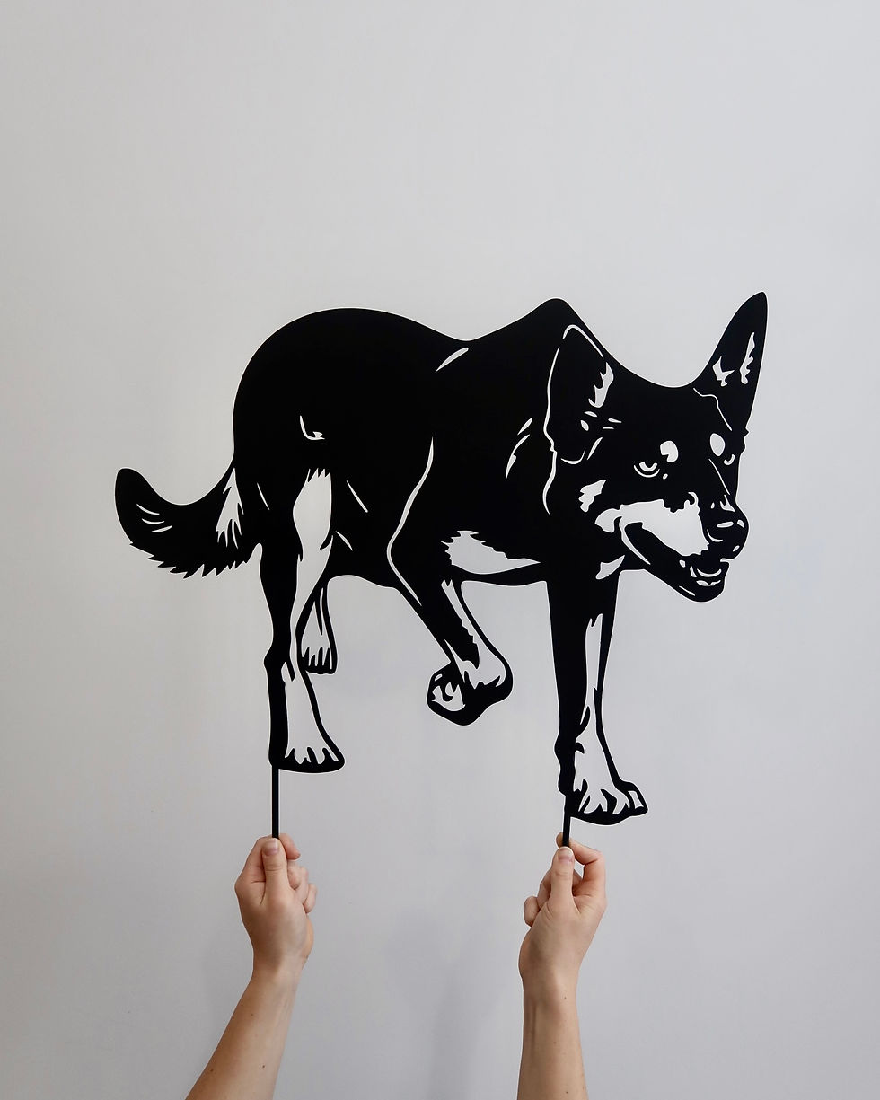 Pet memorial plaque made in Australia