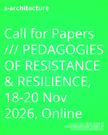 Call for Papers /// PEDAGOGIES OF RESISTANCE & RESILIENCE, 18-20 Nov 2026, Online