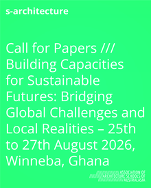 Call for Papers /// Building Capacities for Sustainable Futures: Bridging Global Challenges and Local Realities – 25th to 27th August 2026, Winneba, Ghana