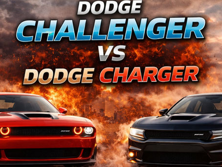 Dodge Challenger vs Dodge Charger – Der große Unterschied
