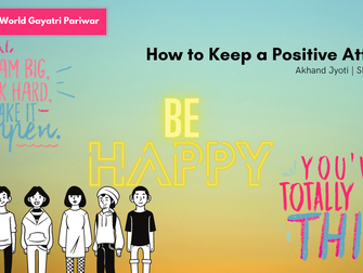 How to Keep a Positive Attitude?