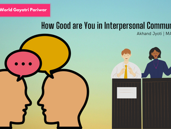How Good are You in Interpersonal Communication?