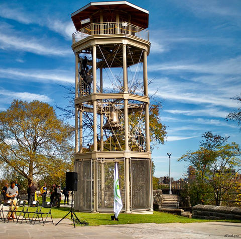 Fire Watchtower in Park