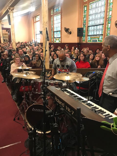 Guests at Townsley's Jubilee Gospel Choir - Harlem Holiday Gospel Celebration Performance
