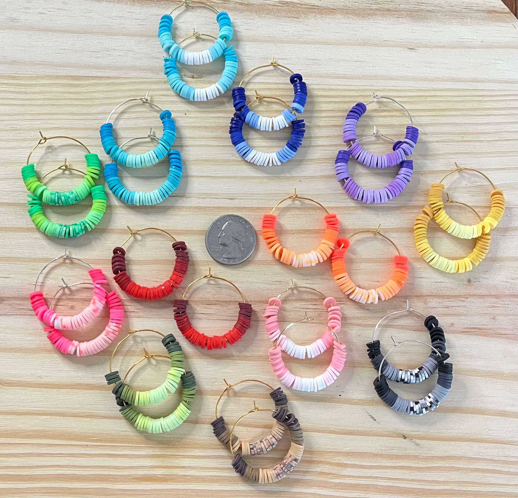 Heishi Hoops
