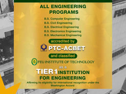 FEU Tech: Tier 1 engineering institution with global-standard accreditation
