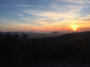 Maddy's words: 11:50 pm 11/25/2018 Cuesta Ridge