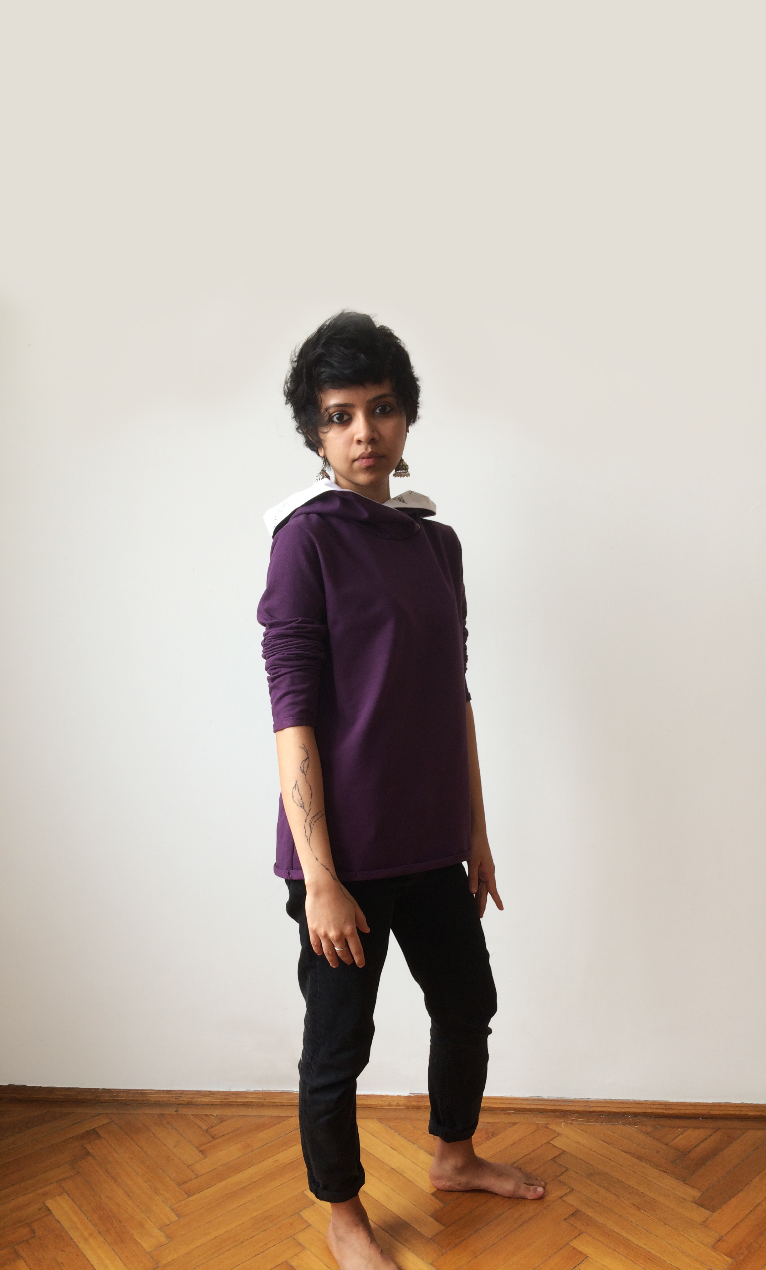 Hoodie -violet