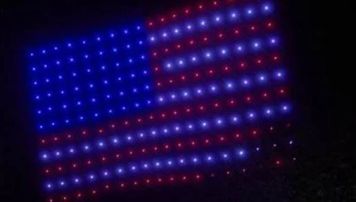 Lincoln City Drone Show For 4th of July