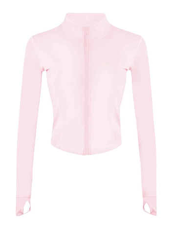 Workout Slim Fit Yoga Sportwear with Thumb Holes