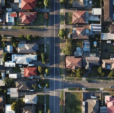 Suburb from above
