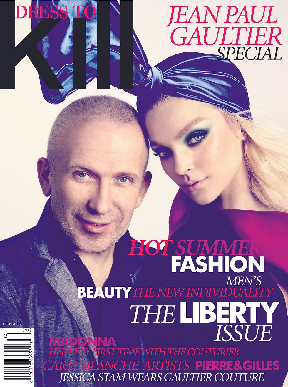 Jean Paul Gaultier for Dress to kill magazine