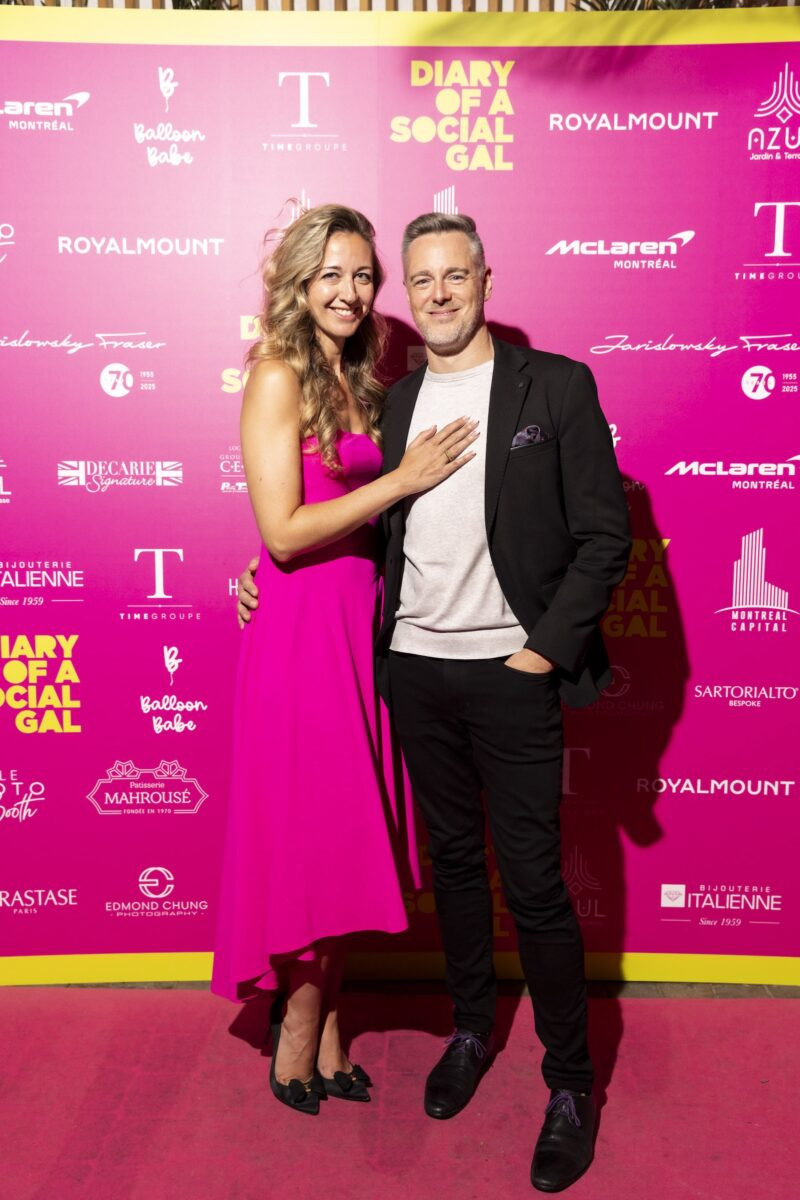 Marie-Michele Thibault, Vice-President of Marketing Royalmount and François Guay