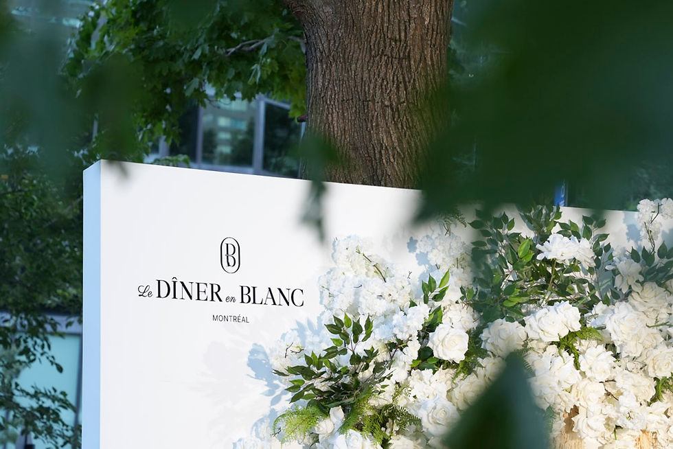 Crédit photo : Dîner en blanc Montréal