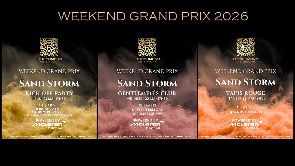 Line up avec DJ - crédit photo : Le Richmond