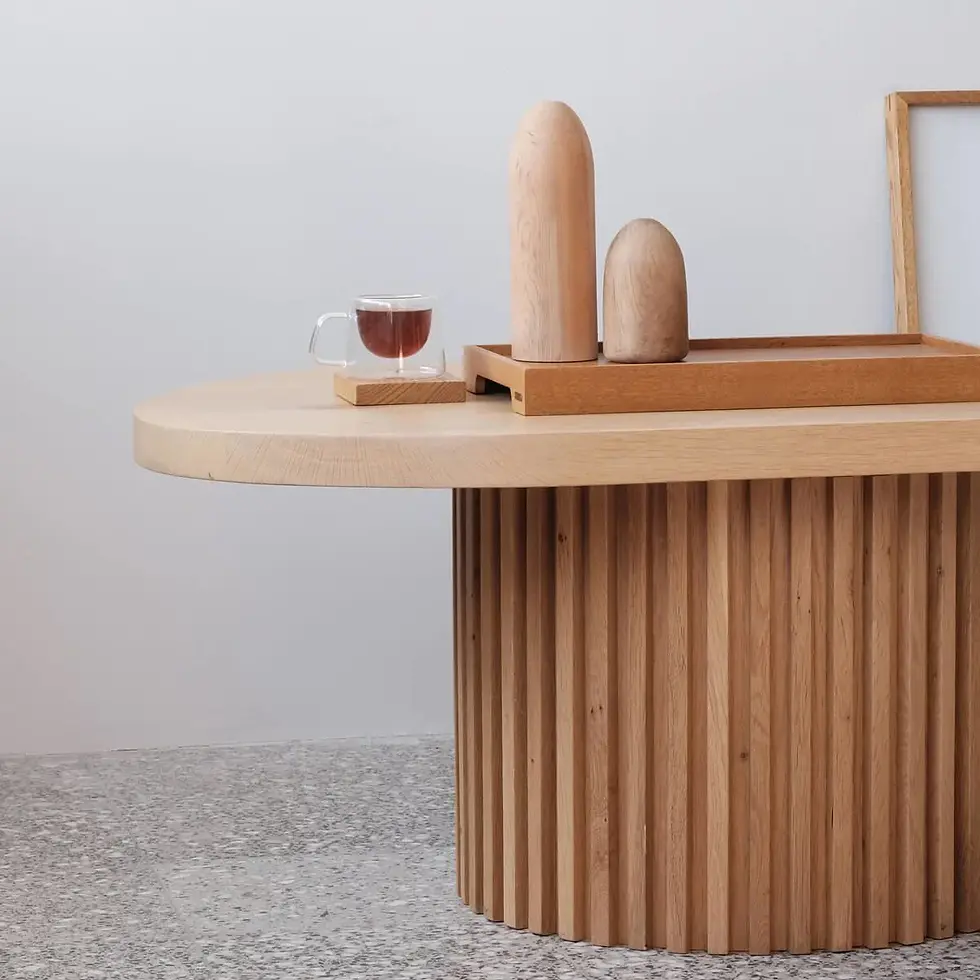 Thumbnail: DOCIA Oak Coffee Table