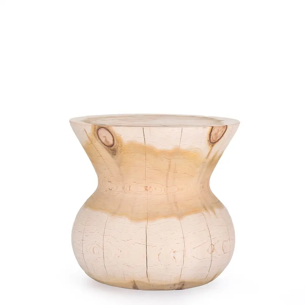 Thumbnail: ORIENT Solid Cedar Table / Stool