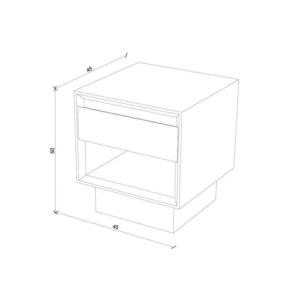 Thumbnail: BEAM Wooden Night Stand
